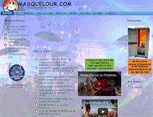 Tablet Screenshot of masquelour.com